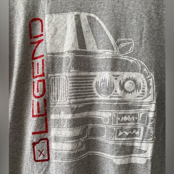 PetrolBox NWOT Car Graphic T-Shirt Gray automobile Racing Short Sleeve S… - Picture 5 of 9
